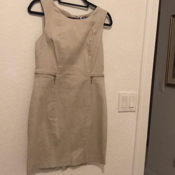 Beige cute dress small petite - Picture 1 of 6